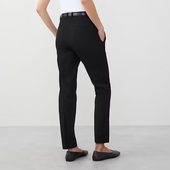 NWT Banana Republic Black Sloan Slim High-Rise Ankle Pant - Picture 2 of 10